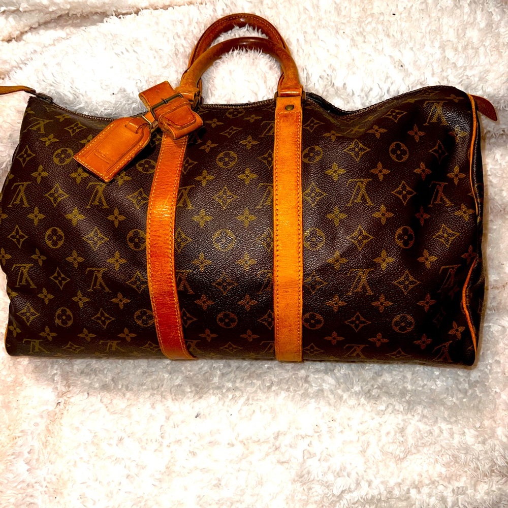 Authentic Louis Vuitton Keepall 45 Duffel Bag 822S